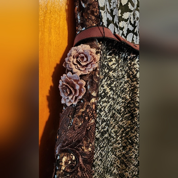 Beguile by Byron Lars Anthropologie Ornate Brocade Dress - Picture 9 of 16